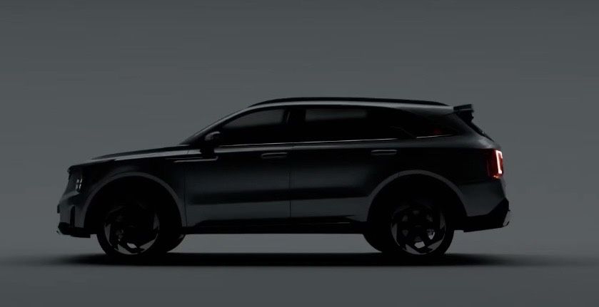 Kia Sorento 3.5 л. черный 13500 км пробег 2024 г.в. 7-местный фул