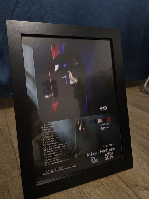 Tablou album Marko Glass – „Mixed Feelings”