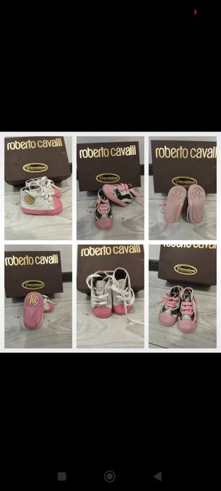 Pantofi bebe Roberto Cavalli