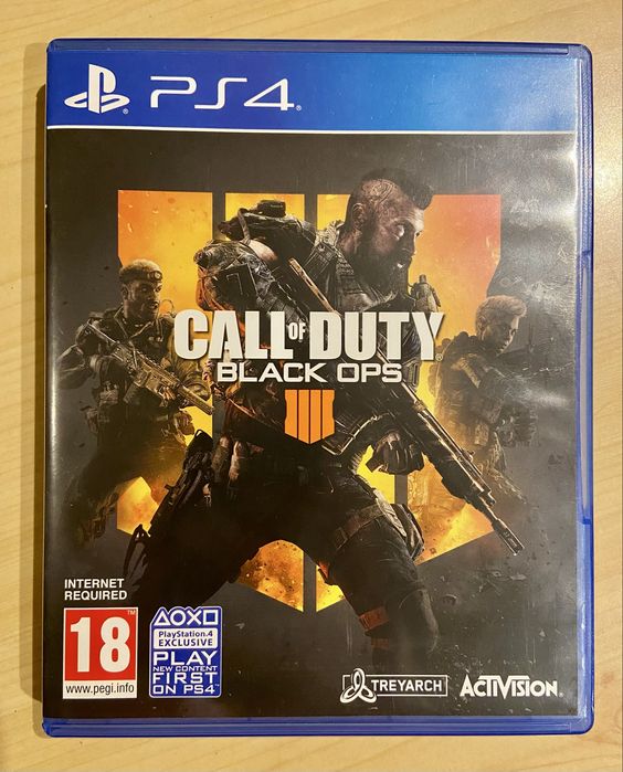 Игра За PS4 Call Of Duty Black Ops 4