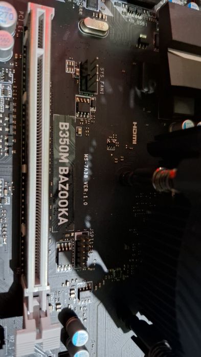 MSI B350m Bazooka + Ryzen 5 2600  + ID Cooling DK07A