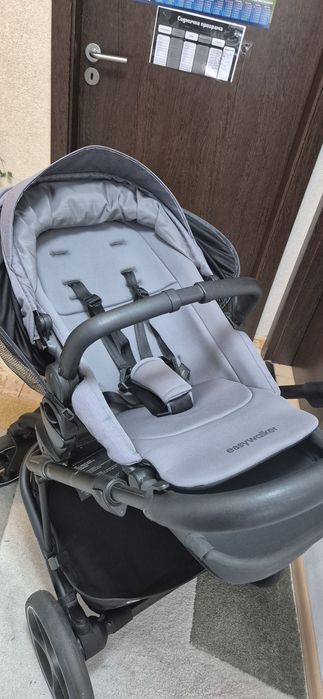 Бебешка количка Easywalker Harvey 3 – пълен комплект + кошница за кола Cybex Aton 5