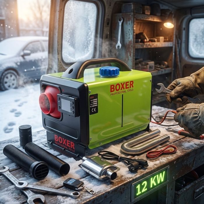 Професионален Дизелов Отоплител (Печка) 12kW Boxer BX-3430/31/32 – 3 в