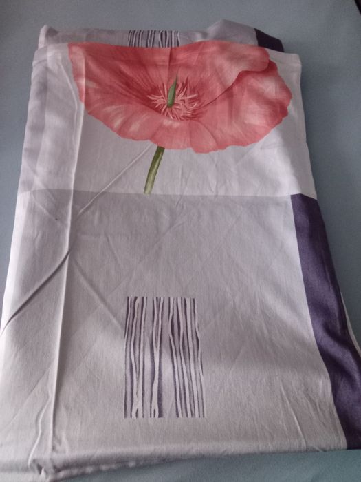 Спален комплект, чаршаф с калъфка 220 / 155см Мако сатен нов