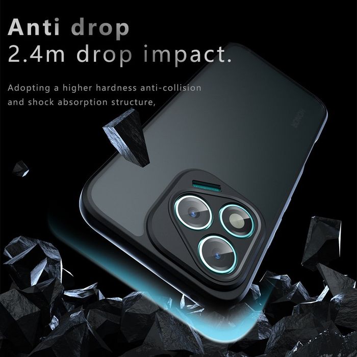 Honor 400lite,400,400Pro ,силиконов кейс удароустойчив с матов гръб Но