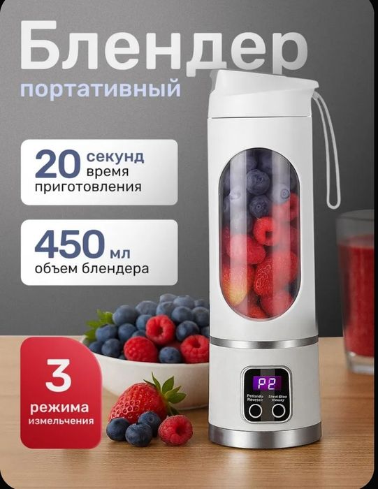 Портативный блендер. Хит 2026