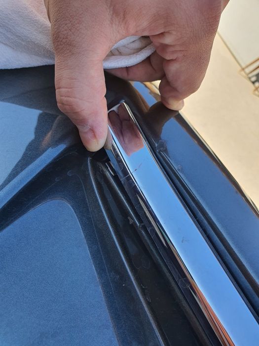 Задний бампер для cobalt, цвет мокрый асфальт.