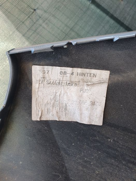 Bara spate originala Opel Zafira Tourerr