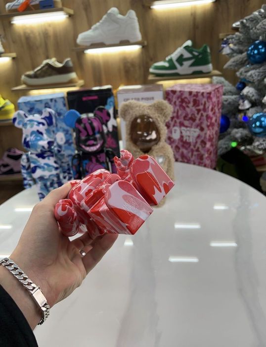 Фигура Bearbrick x Bape Camo #3 Blue 400%