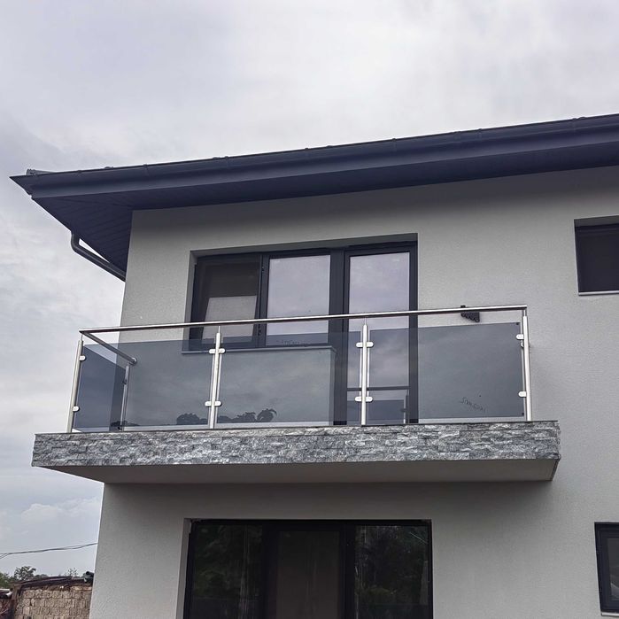 Balustrade sticla securizata & Balustrade din Inox