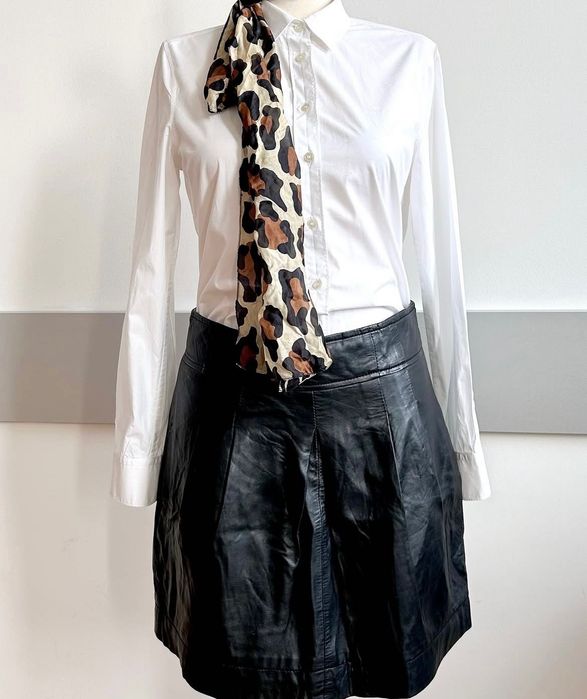 Bruin’s bazar leather skirt елегантна кожена пола