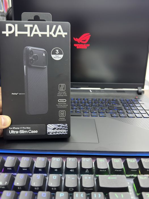 Original PITAKA MagSafe Chexol iPhone 17 Pro Max / Air