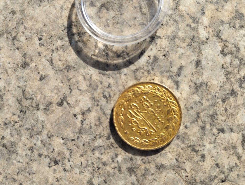 Златна монета 100 куруш