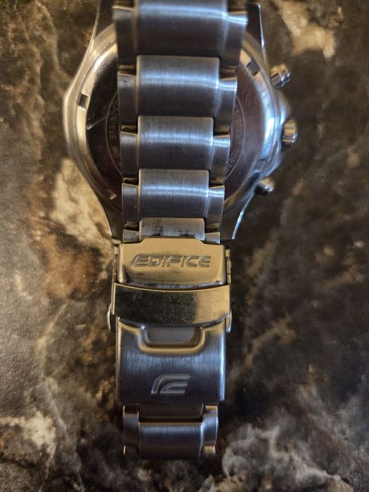 Мужские оригинальные часы Casio Edifice EFR-500D (Сталь)