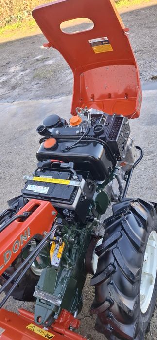 Motocultor Goldoni special 140 pornire electrica Lombardini