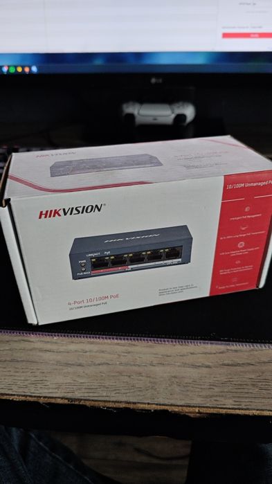 Коммутатор hikvision с PoE