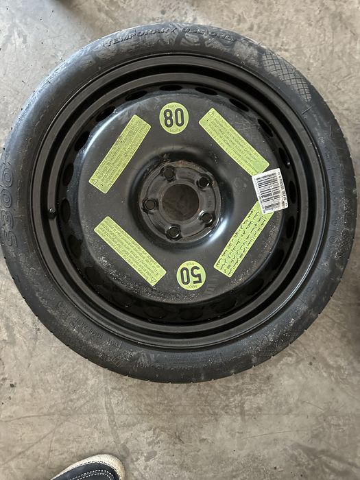 Резервна гума (патерица) 19” 5x112 Audi A4 A6 VW Skoda оригинал