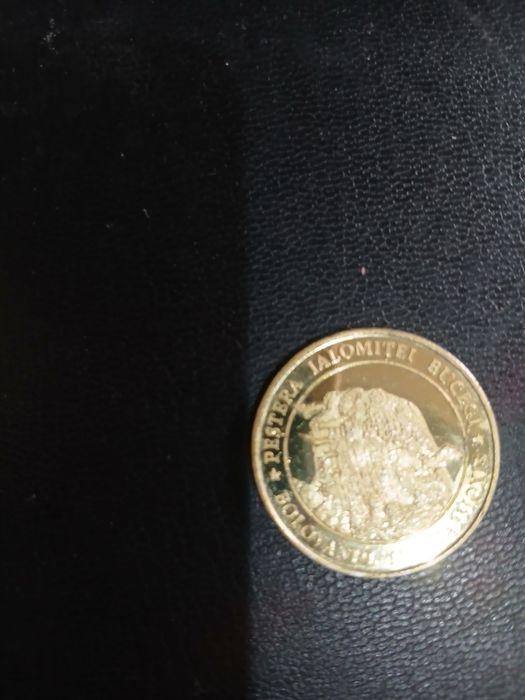 Moneda Sfinxul din bucegi si Pestera Ialomitei