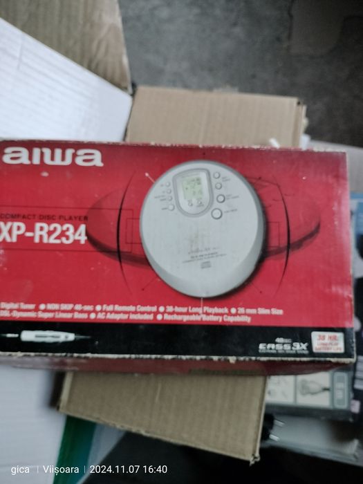 Mini disc și walkman
