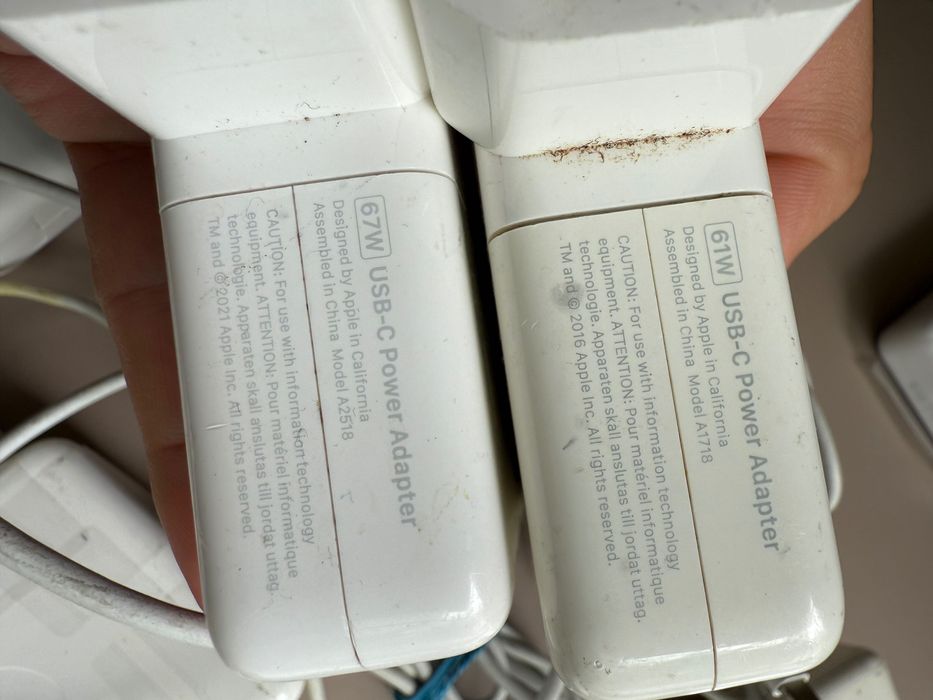 Incarcator laptop Apple Magsafe 1-2 si USB-C original 85w  61w 67w 96w