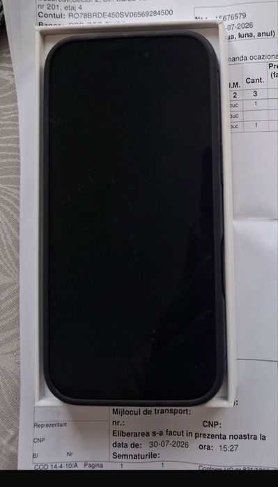 Iphone 17 256 2 cicluri de incarcare garantie