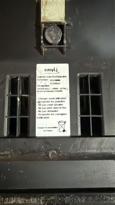 Pachet baterii litiu ion 50.4v 42.7ah celule 18650 2.9