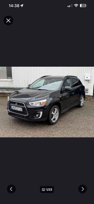 Mitsubishi Asx Full Options 4x4 1.8 D *Piele*Keyless*Camera*Panoramic