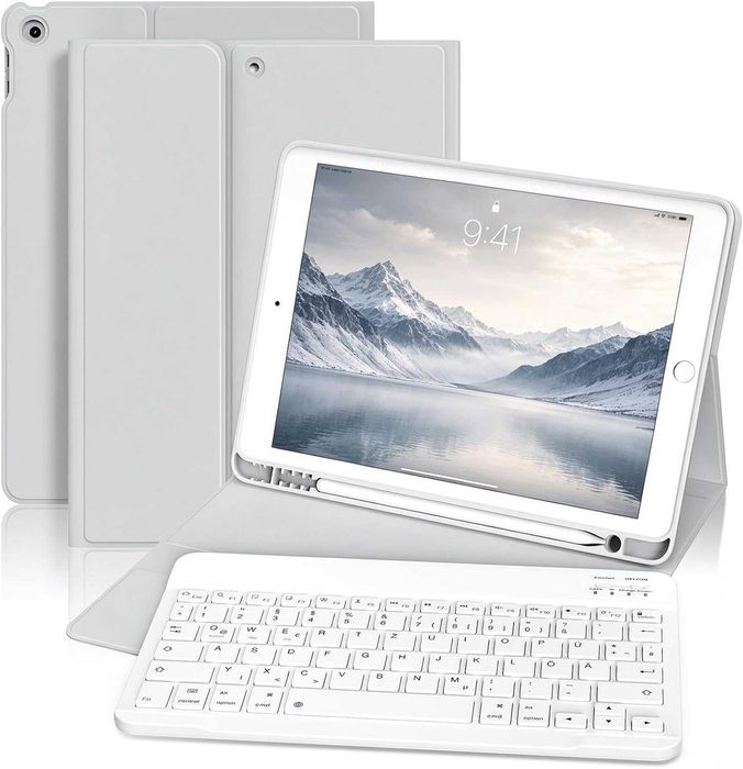 Кожен Калъф с клавиатура за таблет Lenovo Samsung Ipad Microsoft Surface за 8 модела