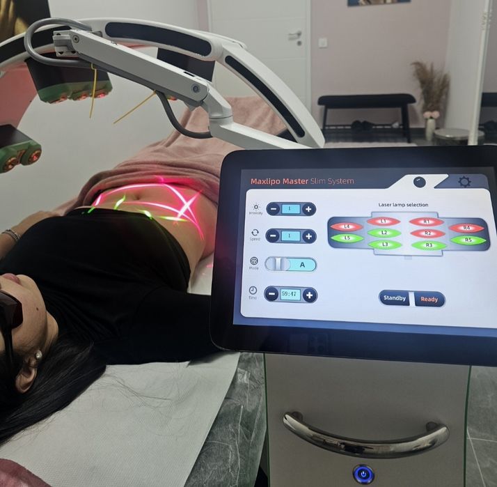 10D MAXLIPOLASER aparat remodelare si terapie corporală ca nou.