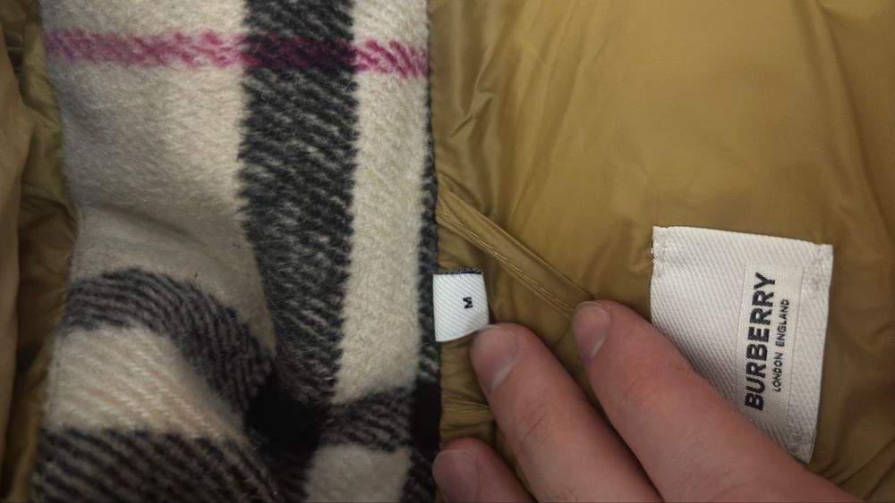 Geaca De Iarna Burberry Cu Maneci Detasabile