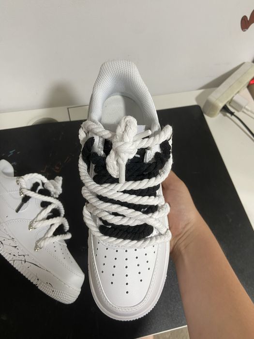 air force 1 custom rope laces