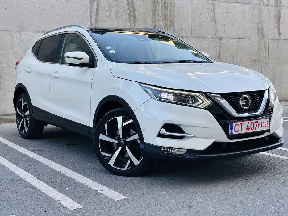 Nissan Qashqai Facelift 2019/160.000km/Tekna/Panoramic/Camere 360/Semipiele/Lane assist/Blind Spot/Scaune incalzite/Keyless Entry