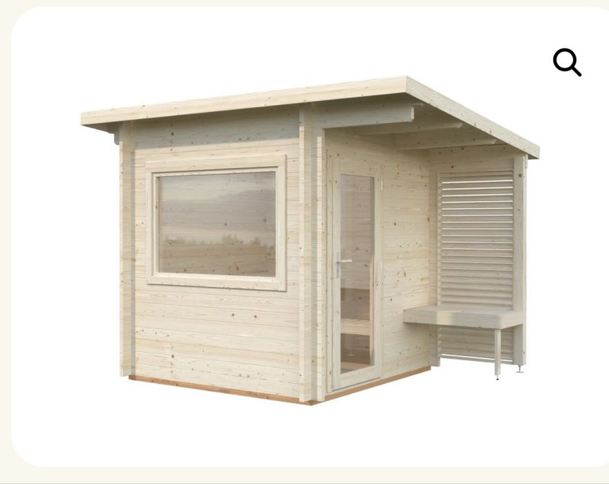 Sauna finlandeza Exterior
