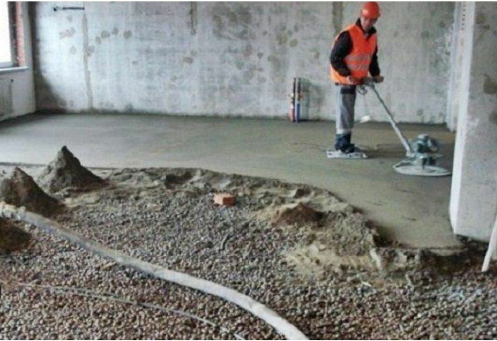 Сухой стяжка киламиз