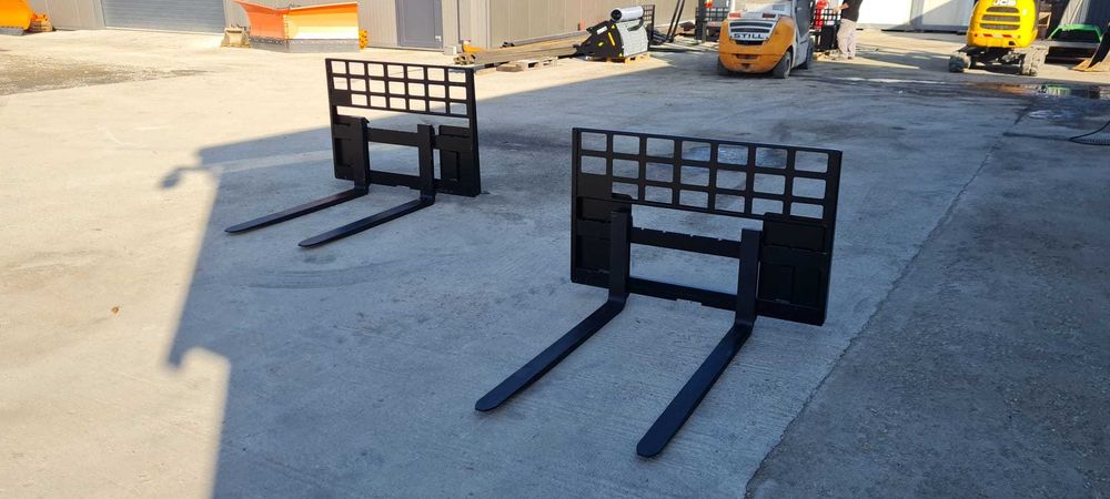 Cadru furci paleti pentru Bobcat. Latime 1200mm. Capacitate 1800kg