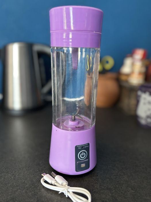 Мини блендер лилав