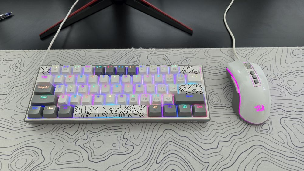 Gaming клавиатура и мишка Redragon