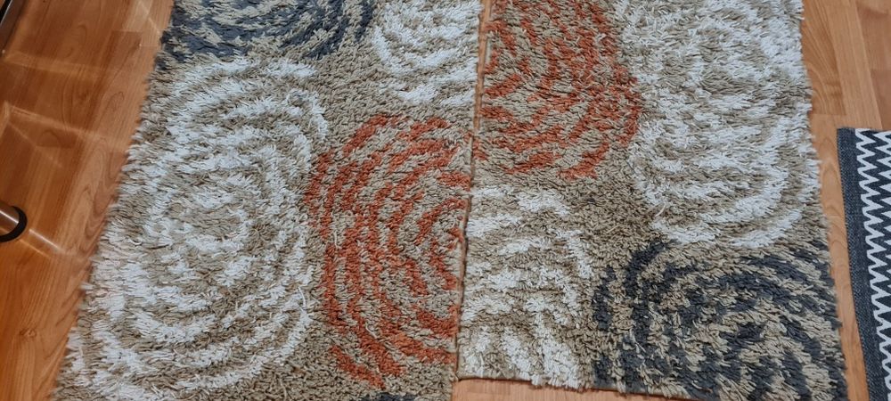 2 броя рошави  килимчета Shagi , размер 60/110