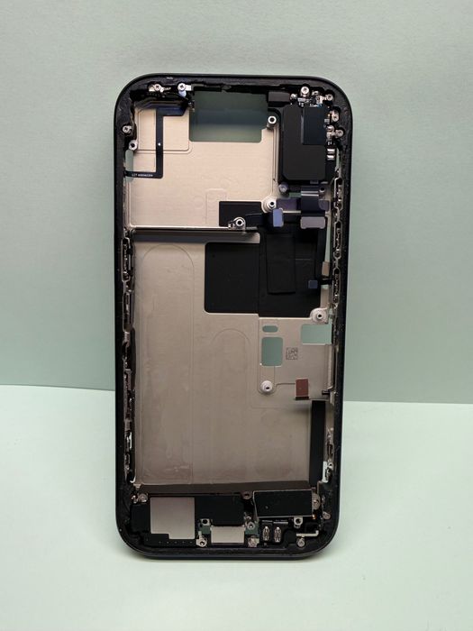 iPhone 16 Pro Black Negru rama carcasa mijloc enclosure housing frame