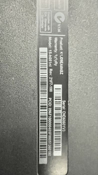 лаптоп hewlett packard compaq