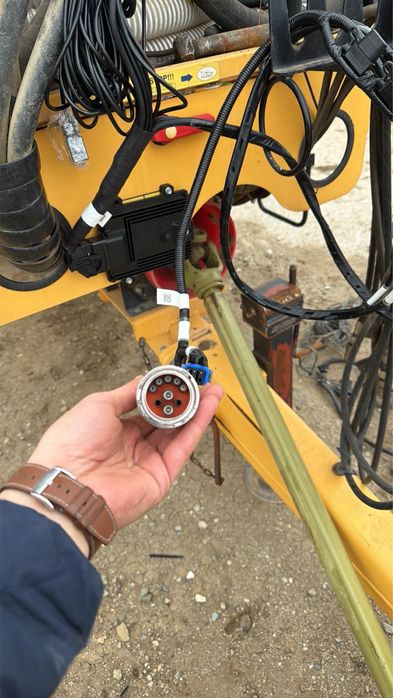 Преобурудване на пръскачки до isobus  section control