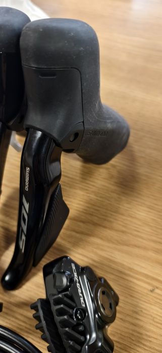 Сет Shimano 105/Dura Ace DI2 2x12sp Disc Brake Set R7170/9270