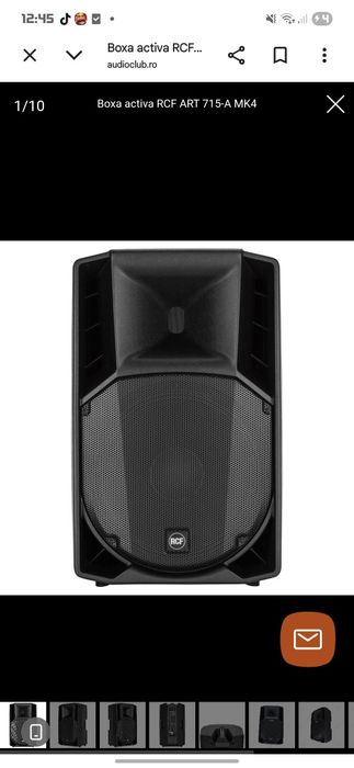 Vand/schimb Boxe rcf 715 mk 4