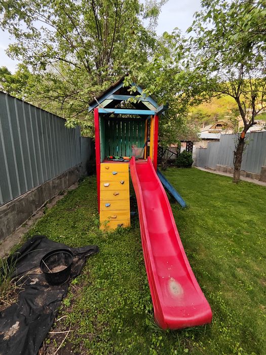 Продам горка качеля в сад! Б/У 50.000