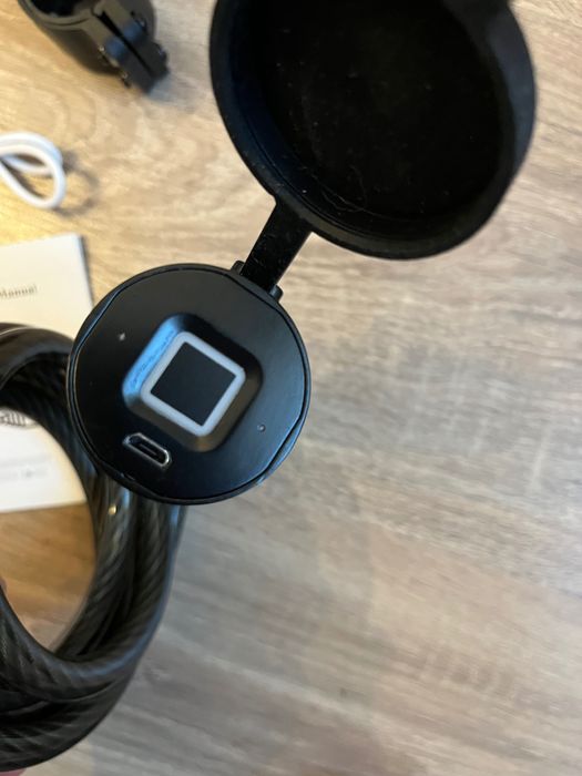 Antifurt Bicicleta/lant trotineta cu amprenta si waterproof