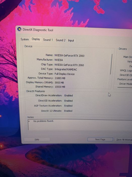 Vand placa Nividia Geforce  2060