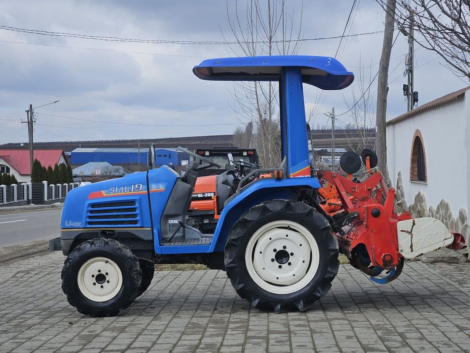 Tractor tractoras minitractor 4x4 iseki freza sol
