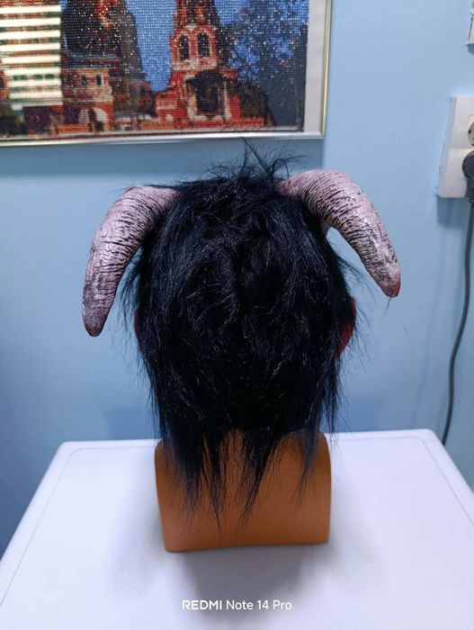 Латексова маска за празника Сурва