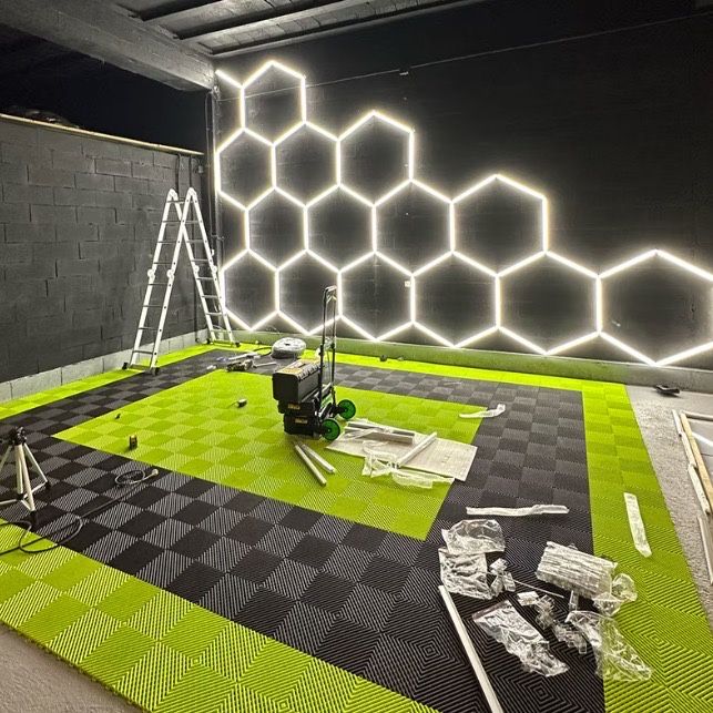 Leduri hexagon 440mm