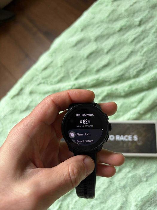 Suunto Race S All Black + допълнителна каишка | Отлично състояние